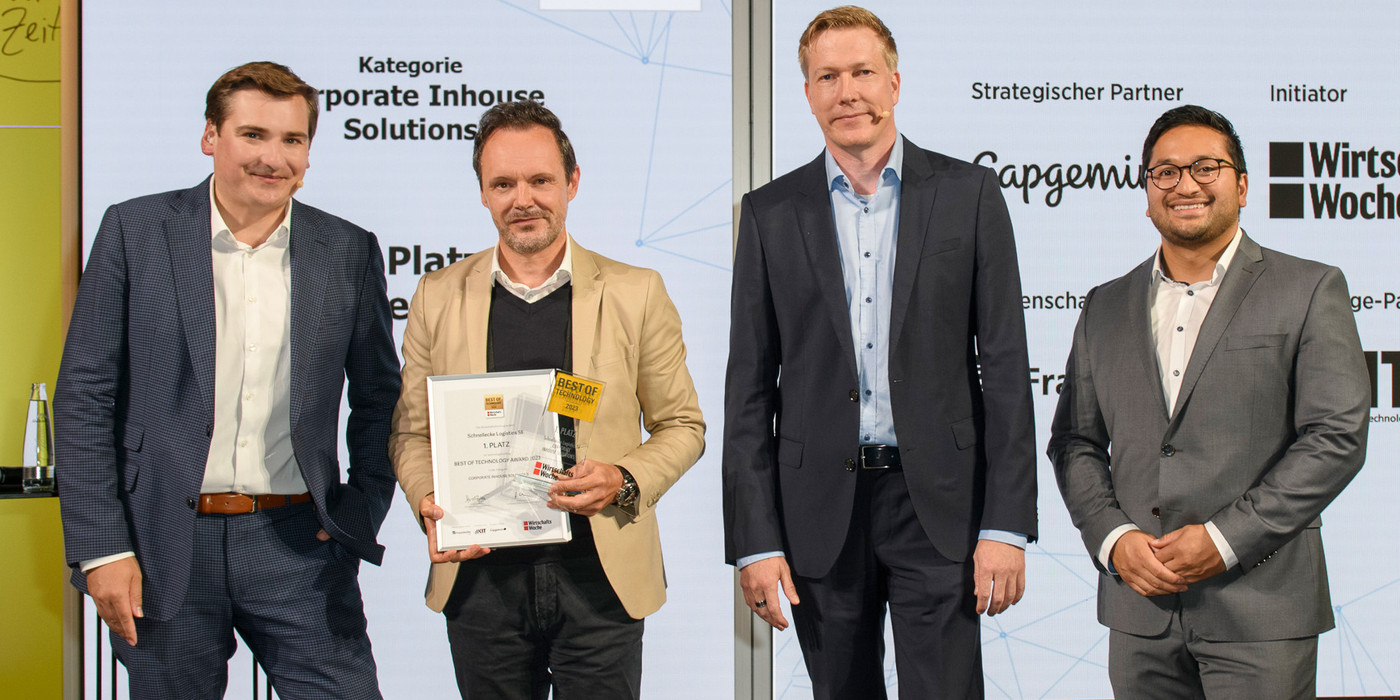 Schnellecke Logistics gewinnt Best of Technology Award