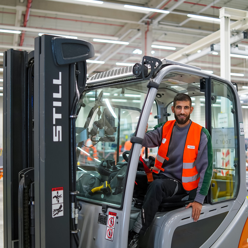 Stellenbild - Staplerfahrer