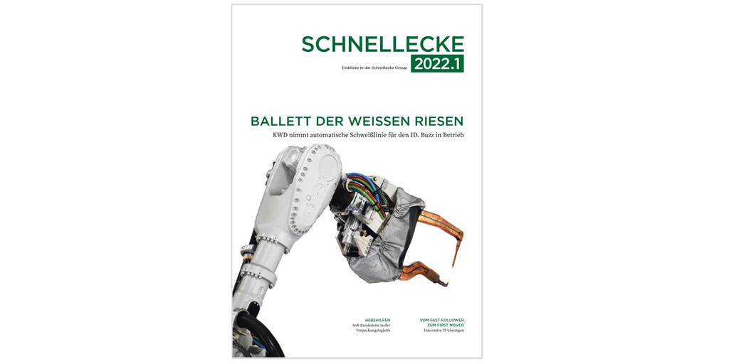 Das Schnellecke Magazin 2022.1 erscheint