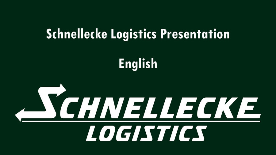 Schnellecke Logistics Presentation - English