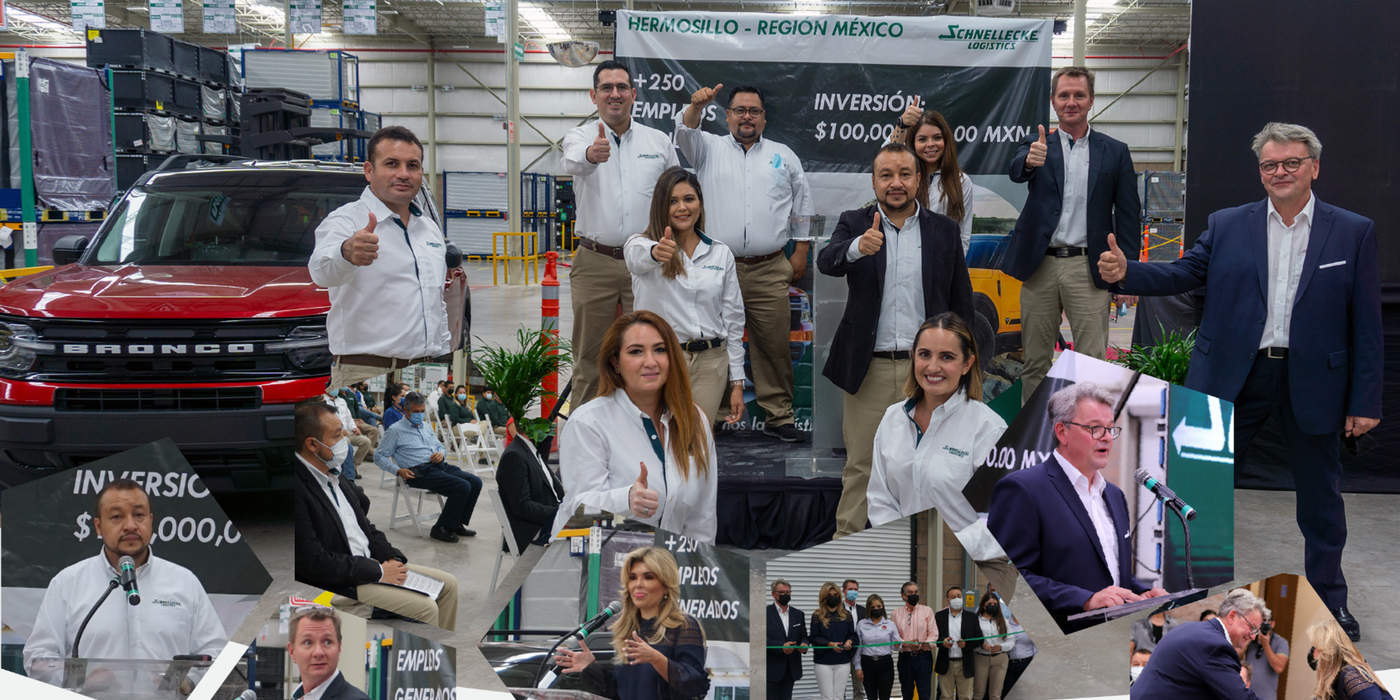 Opening of the new logistics hall in Hermosillo, Mexico