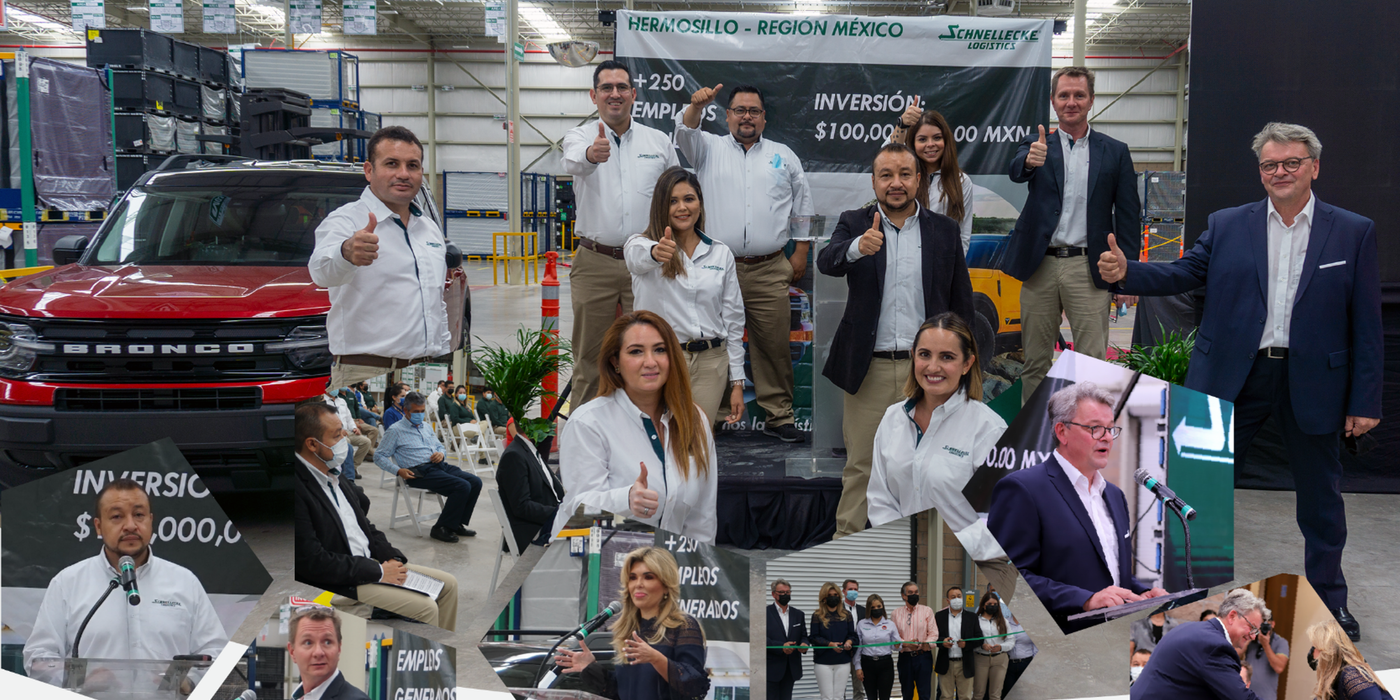 Inauguración de la nueva nave logística en Hermosillo, México