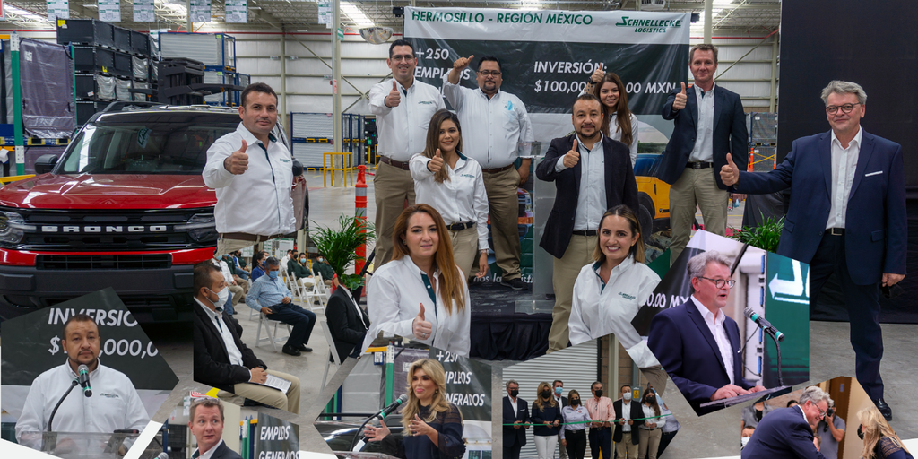 Eröffnung der neuen Logistikhalle in Hermosillo, Mexiko