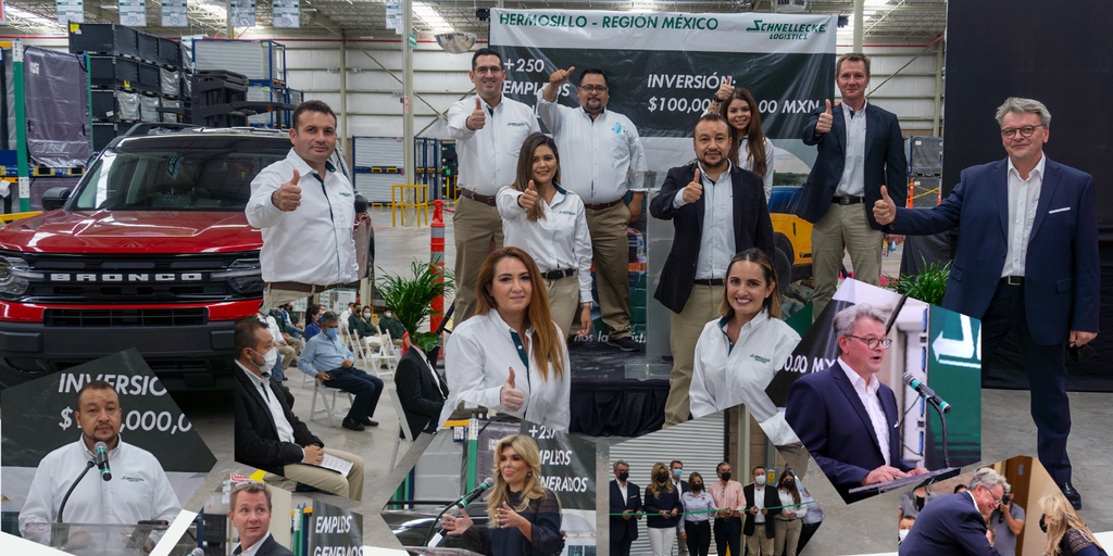 Opening of the new logistics hall in Hermosillo, Mexico