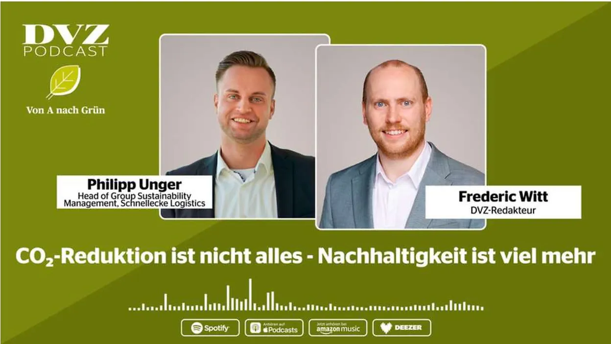 Podcast DVZ CO2 Reduktion